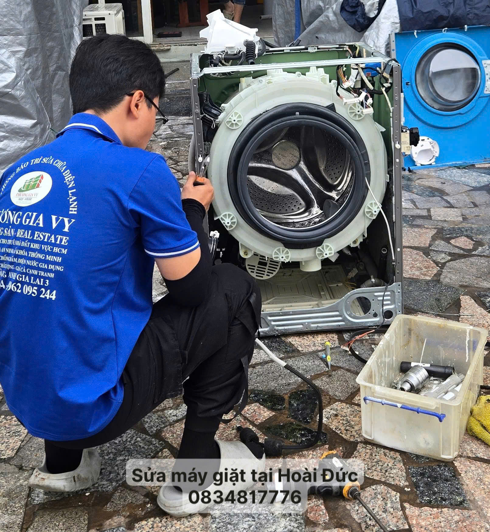 Thớ sửa máy giặt tại nhà Hoài Đức uy tín