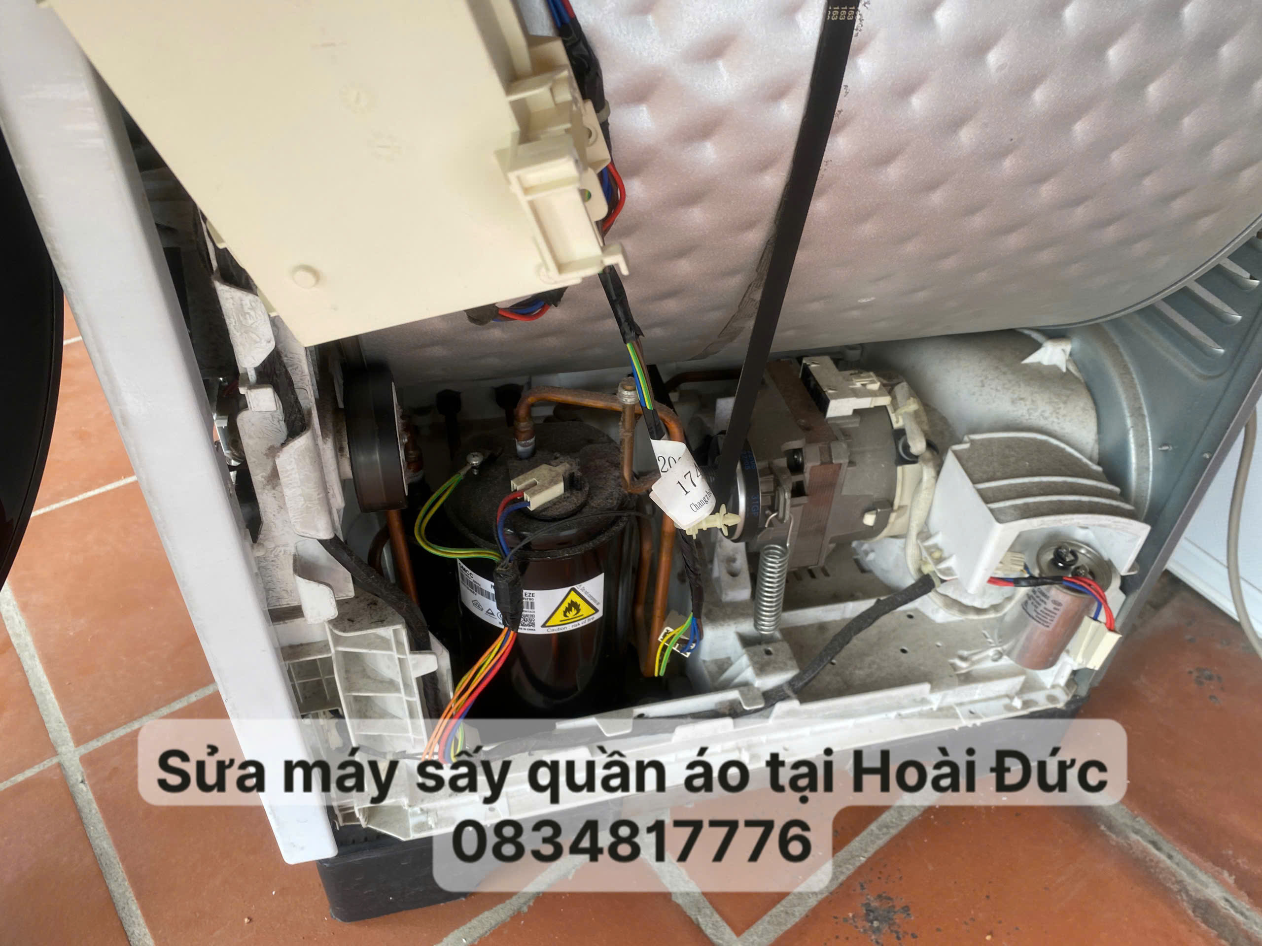 Sửa máy sấy quần áo tại Hoài Đức dịch vụ 24/7, thợ tận tâm 3 Thợ sửa máy sấy quần áo tại Hoài Đức giá tốt.
