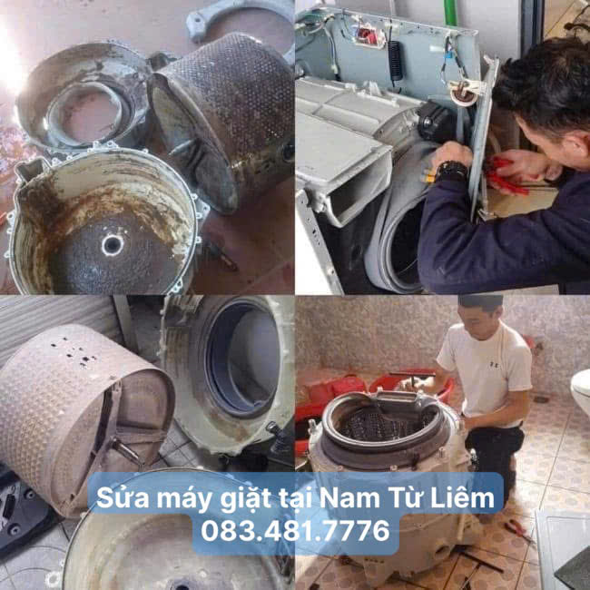 Sửa máy giặt tại nhà Nam Từ Liêm - 083.481.7776