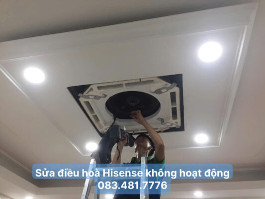 Sửa điều hòa Hisense không hoạt động - 083.481.7776