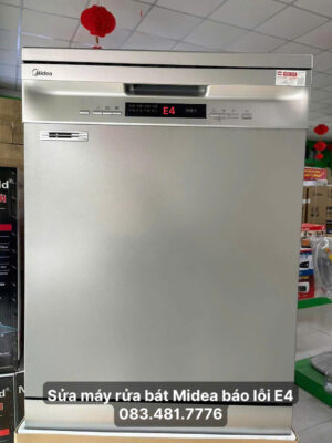 Sửa máy rửa bát Midea báo lỗi E4 - 083.481.7776