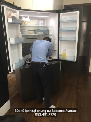 Sửa tủ lạnh tại Chung cư Seasons Avenue - 083.481.7776