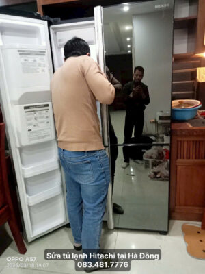 Sửa tủ lạnh Hitachi tại Hà Đông - 083.481.7776