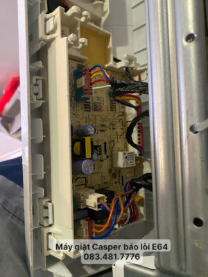Máy giặt Casper báo lỗi E64 2 Máy giặt Casper báo lỗi E64 - 083.481.7776
