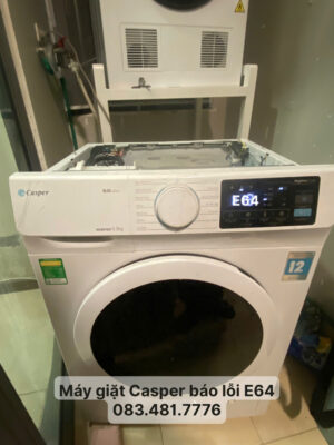 Máy giặt Casper báo lỗi E64 1 Máy giặt Casper báo lỗi E64 - 083.481.7776