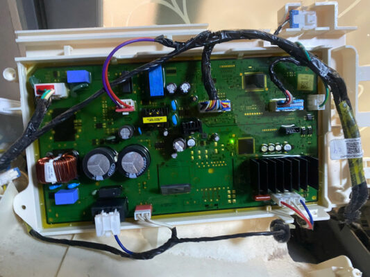 Sửa máy sấy LG báo lỗi TE2 - 083.481.7776