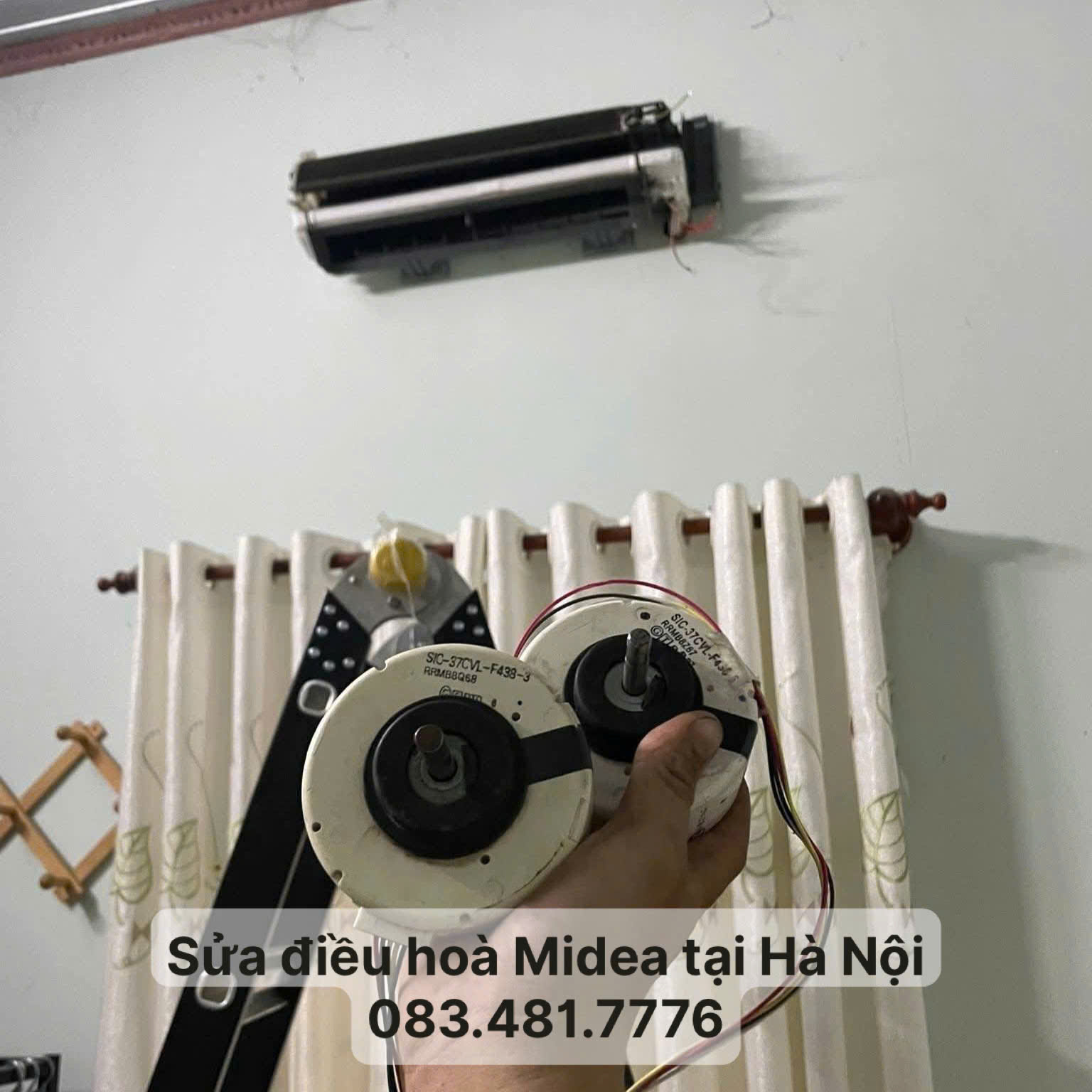 thợ sửa điều hòa Midea tại Hà Nội - 083.481.7776