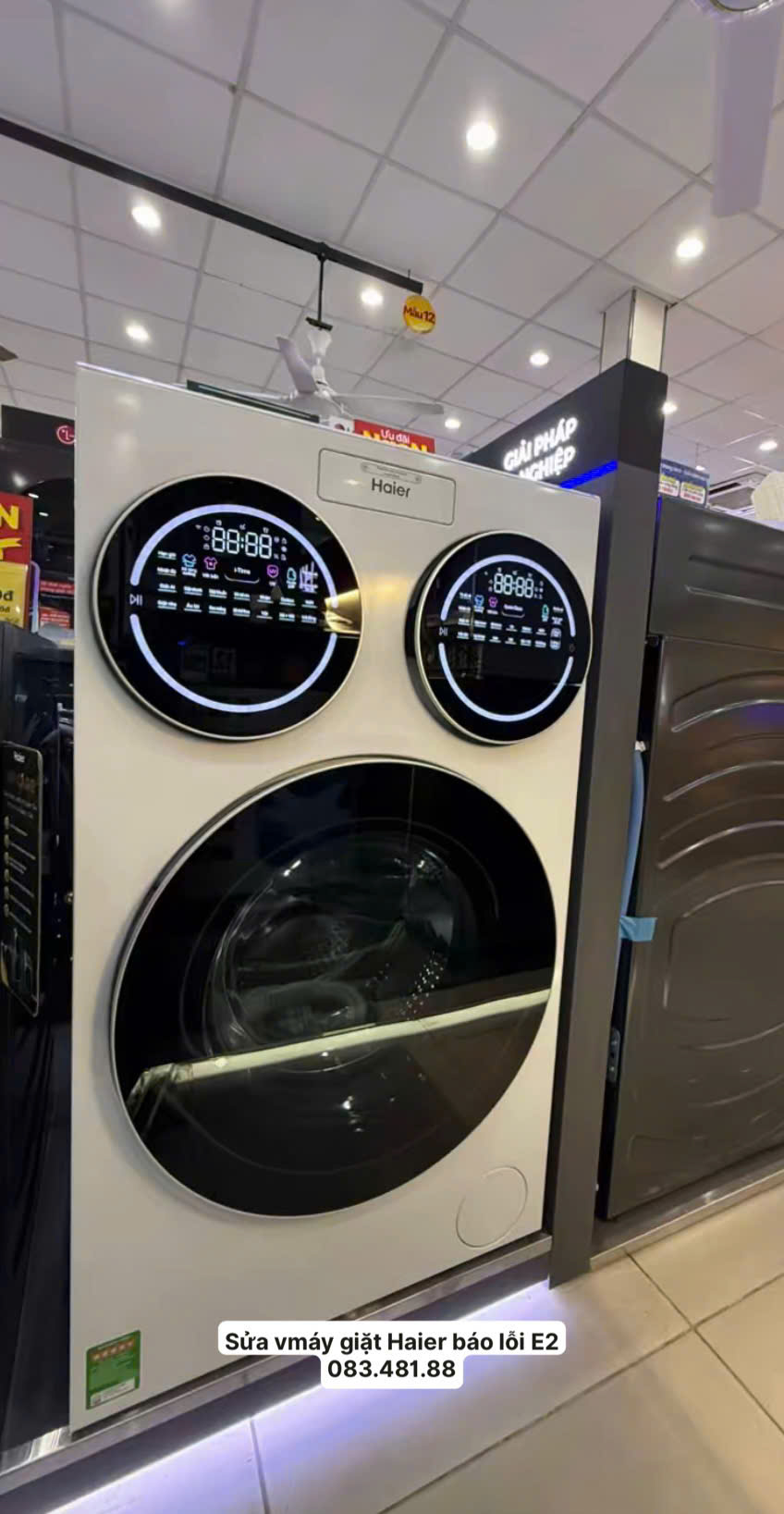 Máy Giặt Haier Báo Lỗi E2 Là Gì? Nguyên Nhân & Cách Khắc Phục Nhanh Nhất 1 Máy Giặt Haier Báo Lỗi E2 – Nguyên Nhân & Cách Khắc Phục