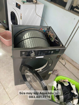 Máy sấy Aqua kêu to - Nguyên nhân và Cách xử lý triệt để