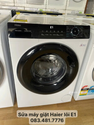 Máy Giặt Haier Lỗi E1 Là Gì? Nguyên Nhân & Cách Sửa Nhanh Nhất