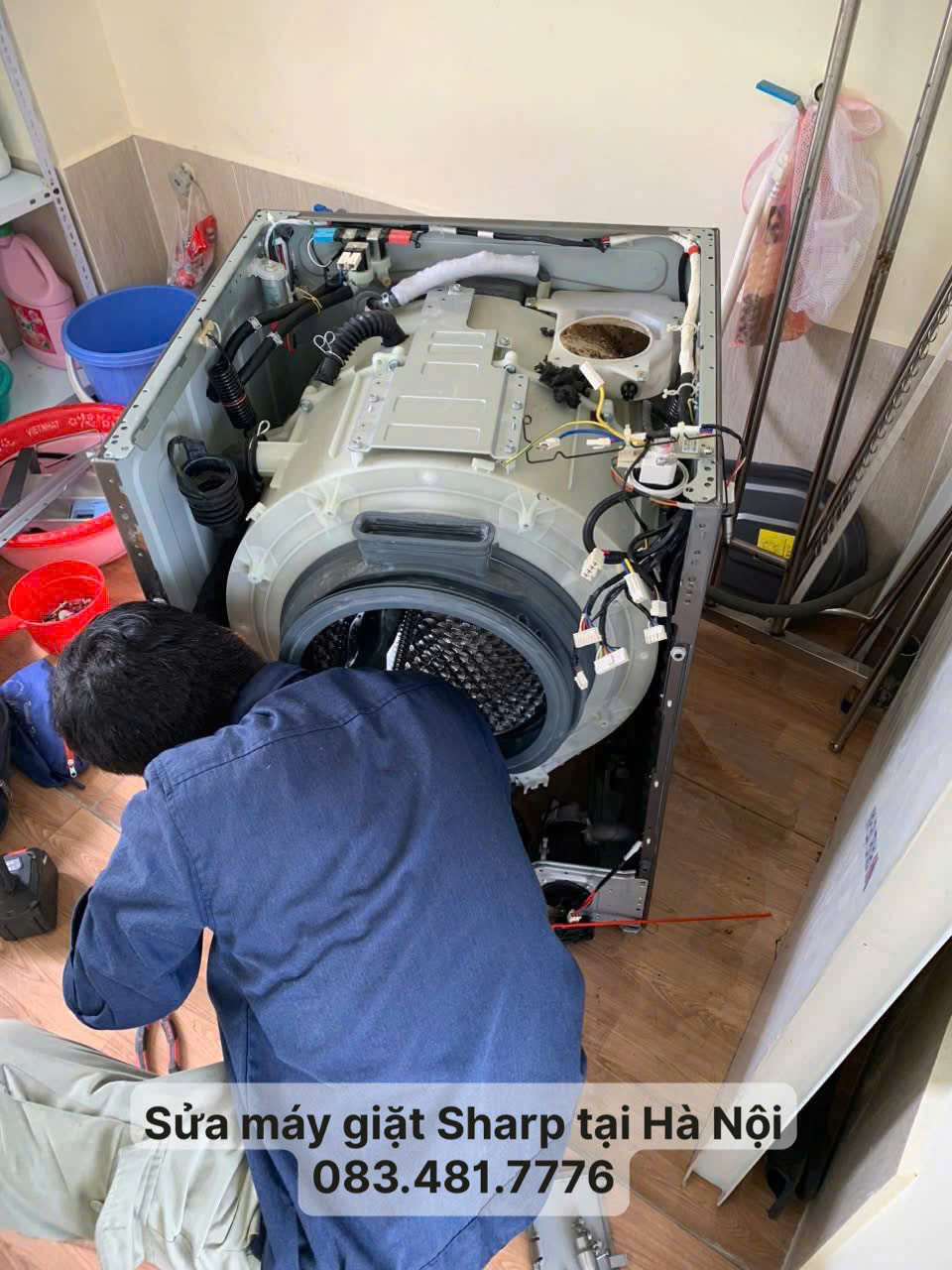 Sửa máy giặt Sharp tại Hà Nội chuyên ngiệp - Sửa tại nhà - Giá tốt 2 Sửa Máy Giặt Sharp Tại Hà Nội | Điện Lạnh Bách Khoa Uy Tín 24/7 – 0834817776