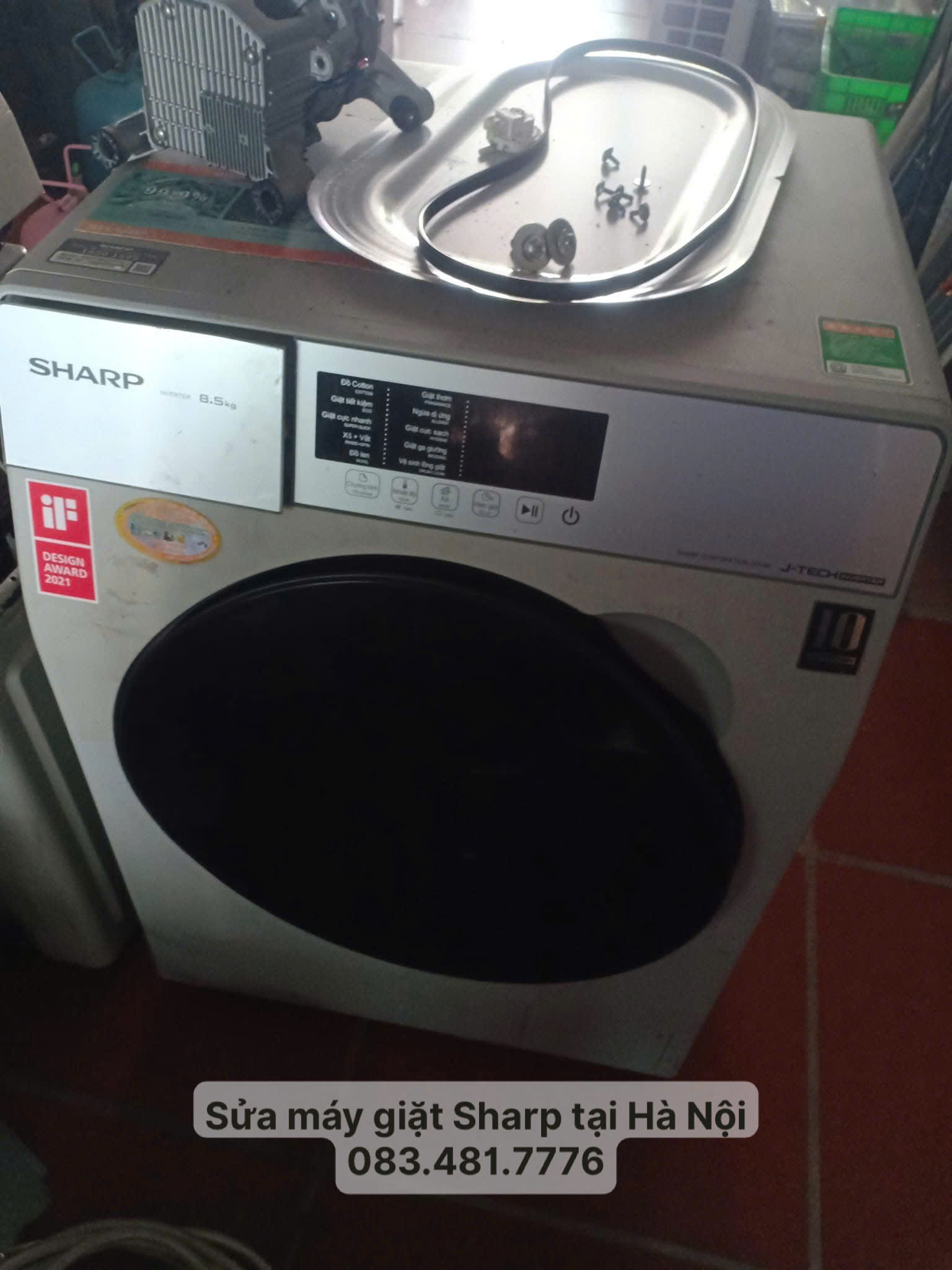 Sửa máy giặt Sharp tại Hà Nội chuyên ngiệp - Sửa tại nhà - Giá tốt 1 Sửa Máy Giặt Sharp Tại Hà Nội | Điện Lạnh Bách Khoa Uy Tín 24/7 – 0834817776