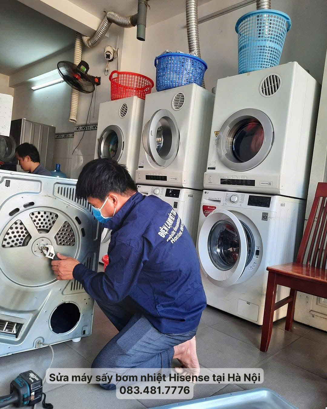 Sửa máy sấy bơm nhiệt Hisense tại Hà Nội uy tín - Thợ giỏi sửa tại nhà 2 Sửa Máy Sấy Bơm Nhiệt Hisense Tại Hà Nội Uy Tín