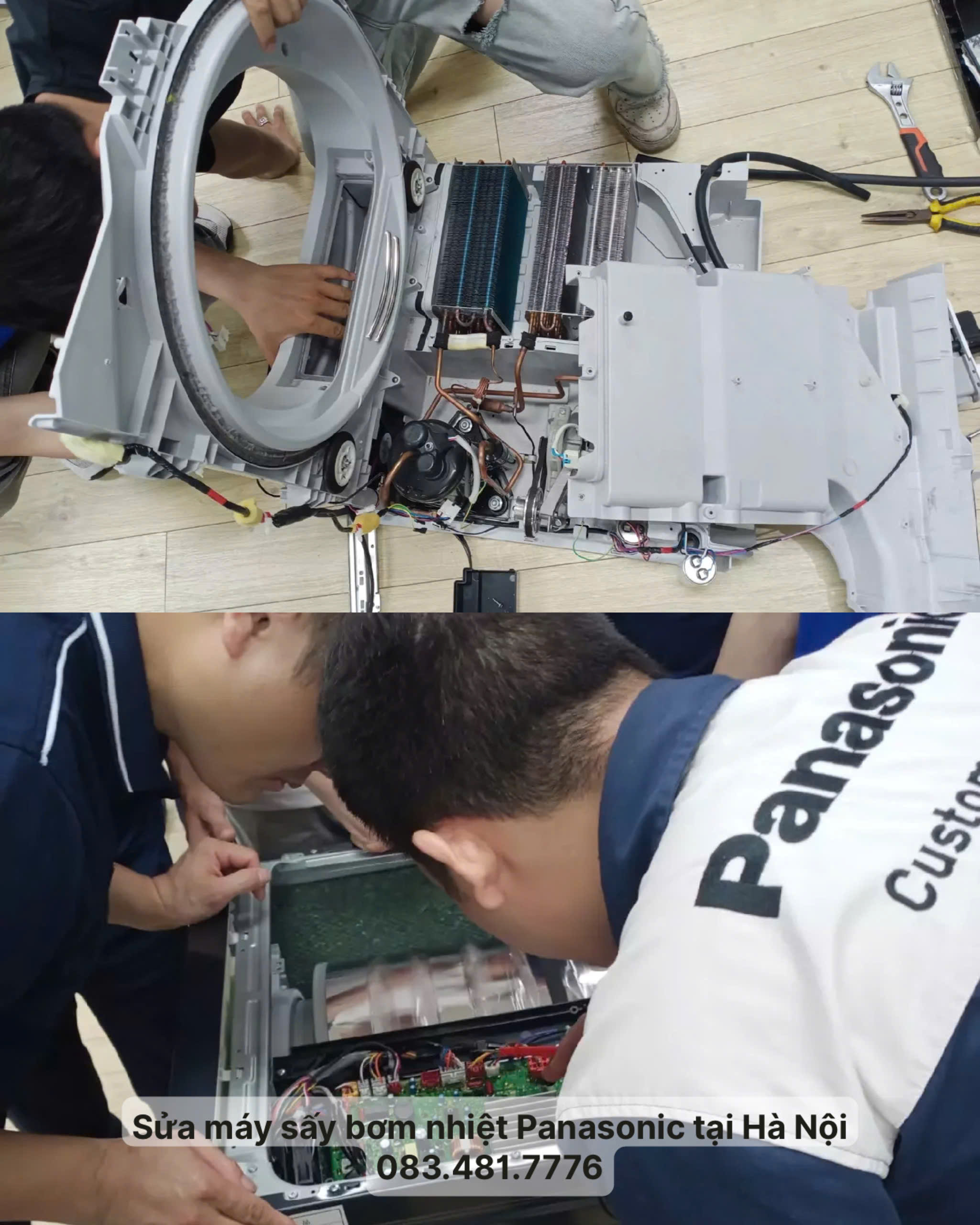 Sửa Máy Sấy Bơm Nhiệt Panasonic Tại Hà Nội Giá Rẻ, Uy Tín | Gọi 0834817776