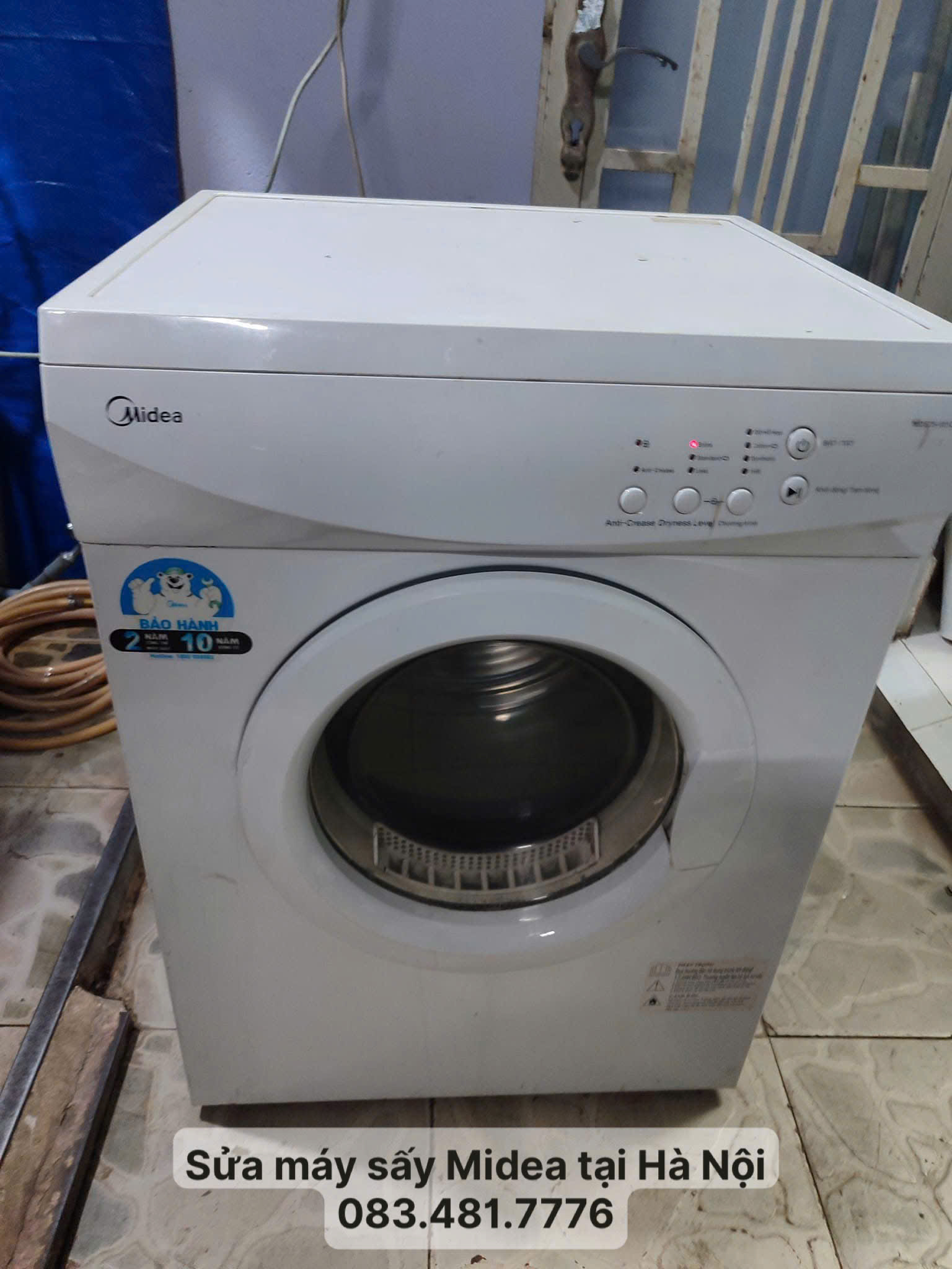 Sửa Máy Sấy Midea Tại Hà Nội Giá Rẻ, Uy Tín – Điện Lạnh Bách Khoa 0834817776