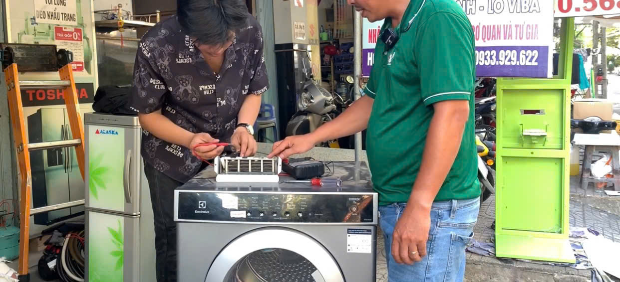 Sửa máy sấy quần áo tại Thanh Xuân 3 Thợ sửa máy sấy quần áo tại nhà Thanh Xuân