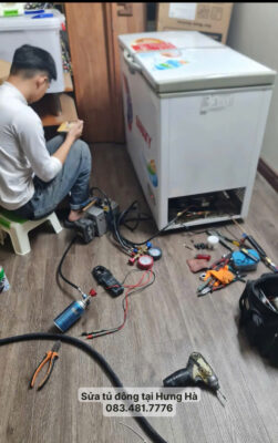 Sửa tủ đông tại Hưng Hà - 083.481.7776