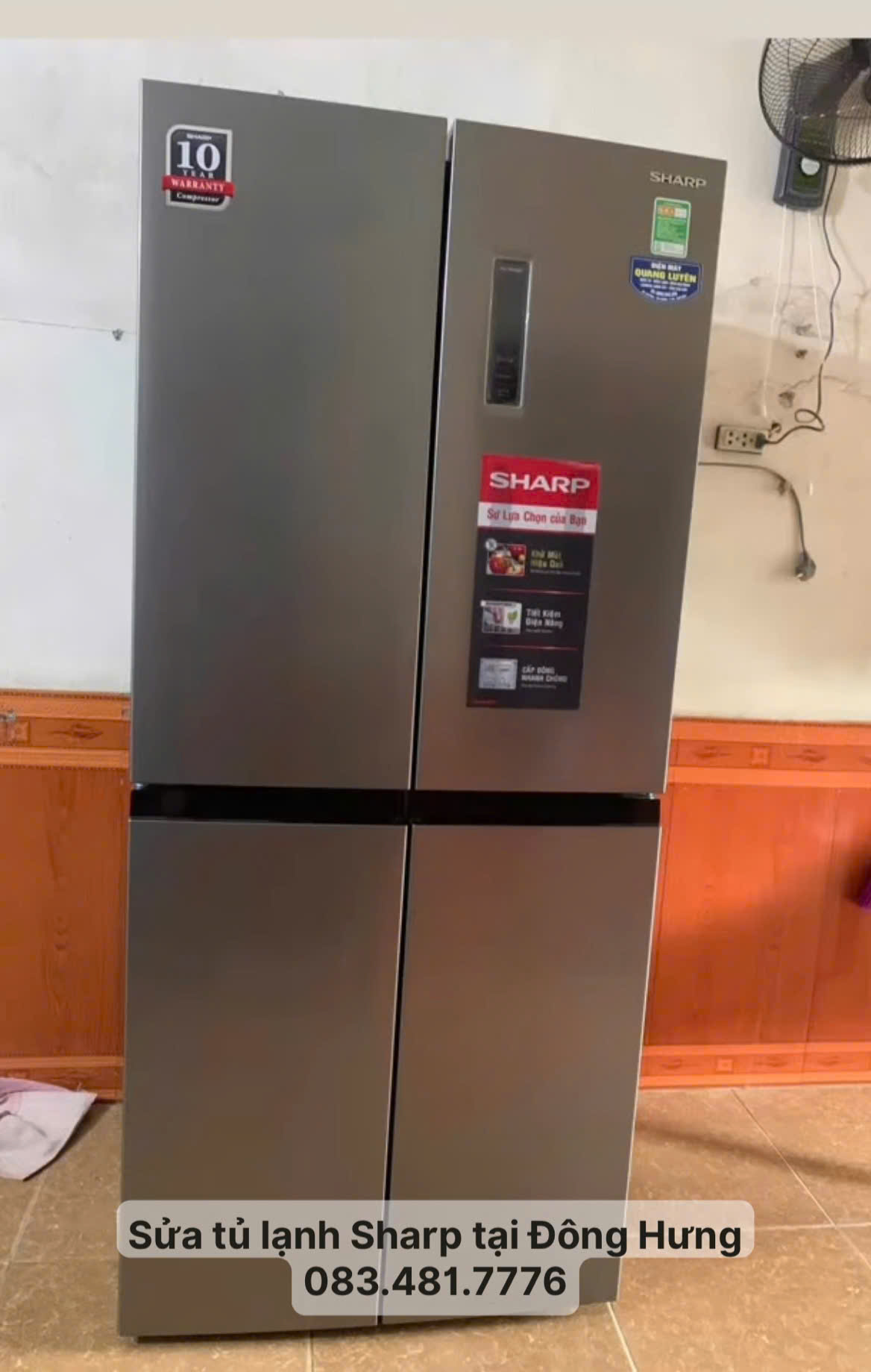 Sửa tủ lạnh Sharp tại Đông Hưng 1 Sửa tủ lạnh Sharp tại Đông Hưng - 083.481.7776