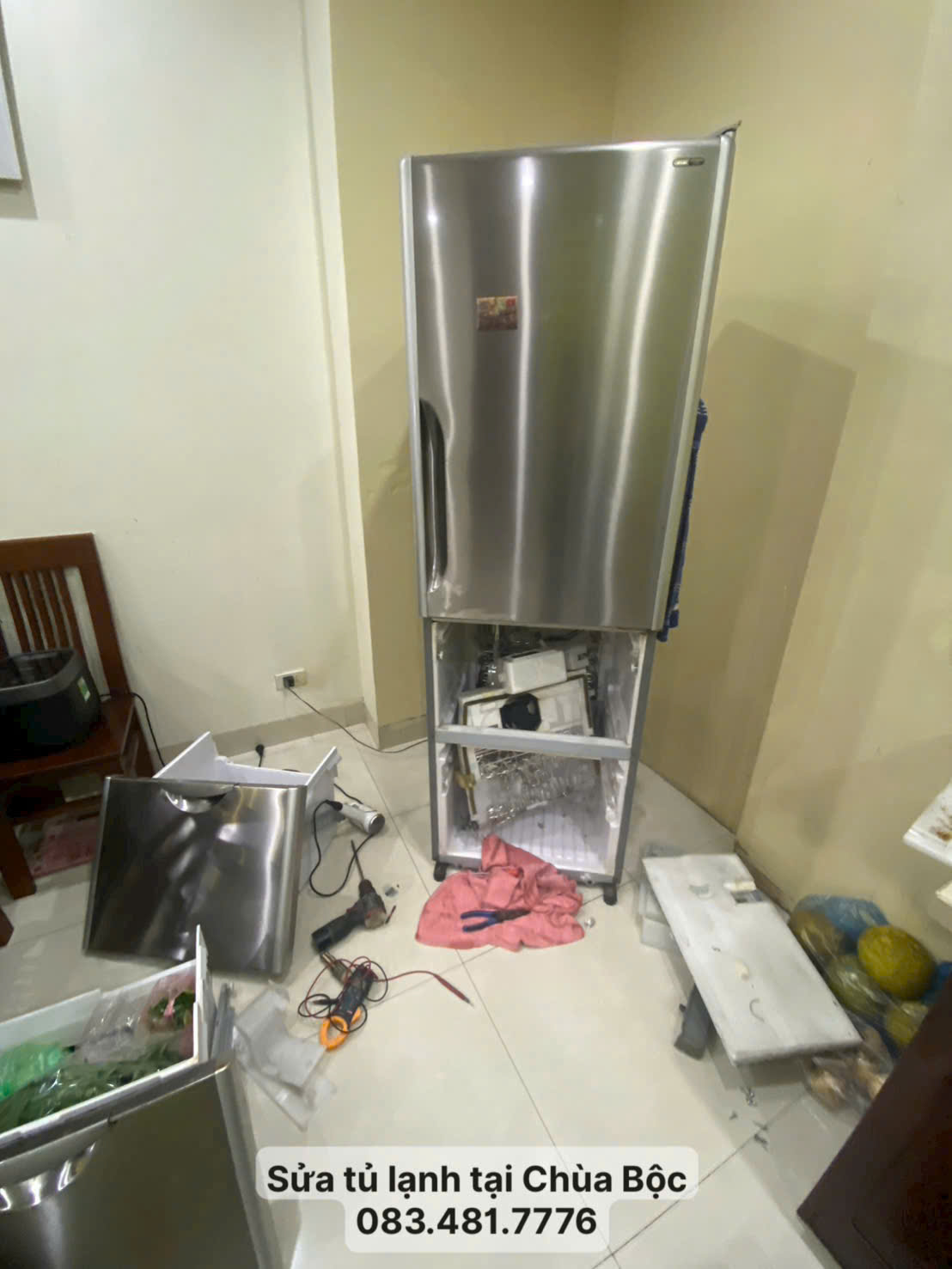 Sửa Tủ Lạnh Tại Chùa Bộc Uy Tín | Điện Lạnh Bách Khoa 0834817776