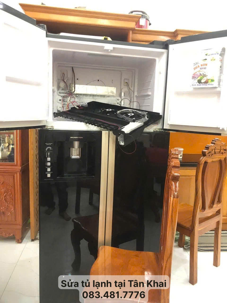 Sửa Tủ Lạnh Tại Tân Khai Giá Tốt, Thợ Giỏi | Điện Lạnh Bách Khoa