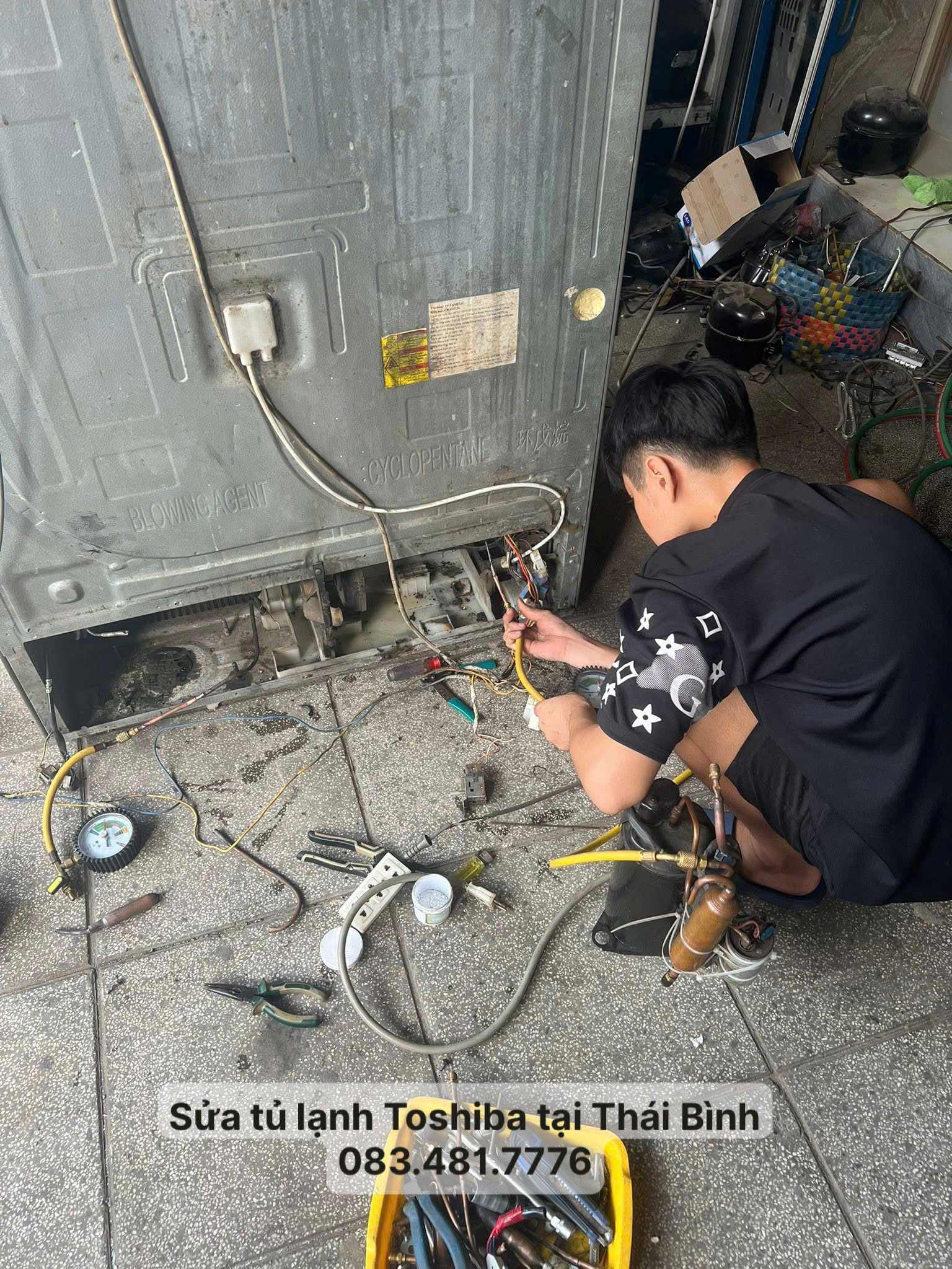 Sửa Tủ Lạnh Toshiba Tại Thái Bình Uy Tín - Sửa Chữa Tại Nhà 2 Sửa tủ lạnh Toshiba tại Thái Bình - 083.481.7776