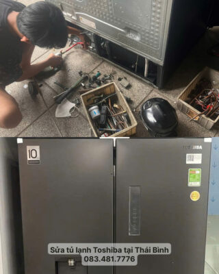 Sửa tủ lạnh Toshiba tại Thái Bình - 083.481.7776
