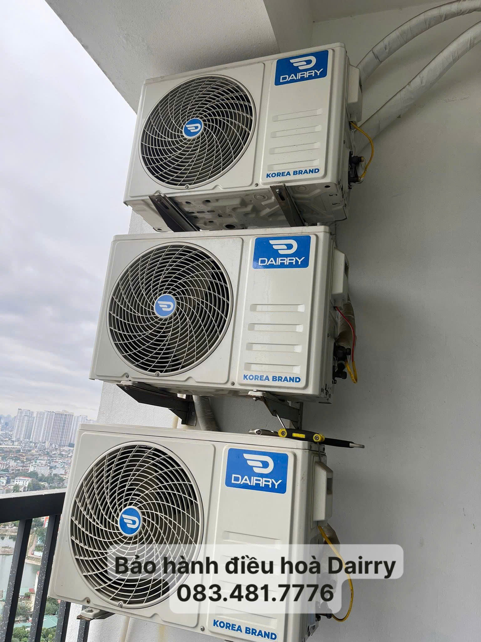 BẢO HÀNH ĐIỀU HÒA DAIRRY – BẢO HÀNH CHÍNH HÃNG DAIRRY VIỆT NAM