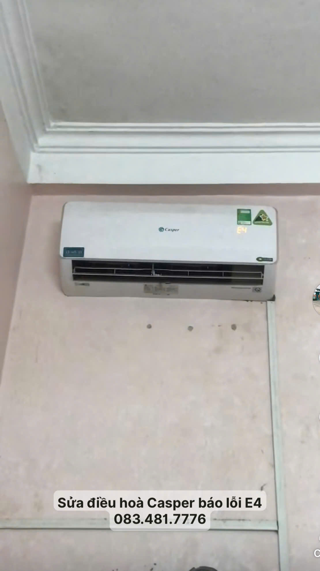 Điều Hòa Casper Báo Lỗi E4 Là Gì? Nguyên Nhân & Cách Sửa Nhanh Tại Nhà 1 Điều Hòa Casper Báo Lỗi E4 Là Gì? Nguyên Nhân & Cách Sửa Nhanh Tại Nhà