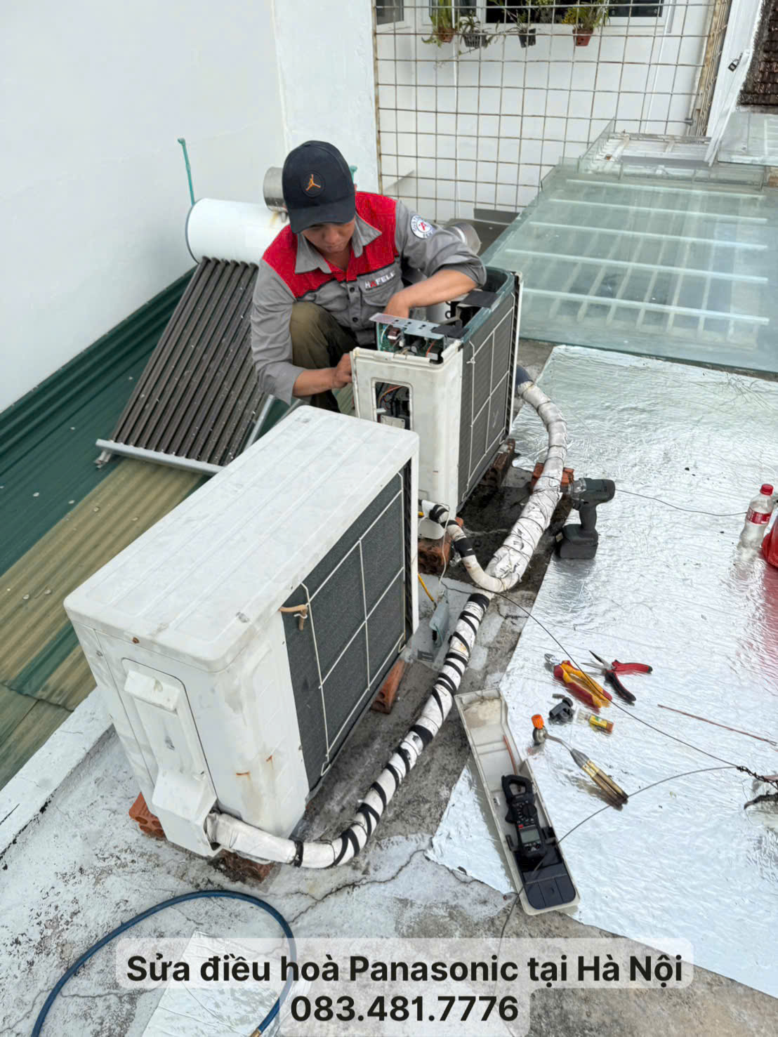 Sửa điều hòa Panasonic tại Hà Nội uy tín, có mặt 30 phút, giá rẻ