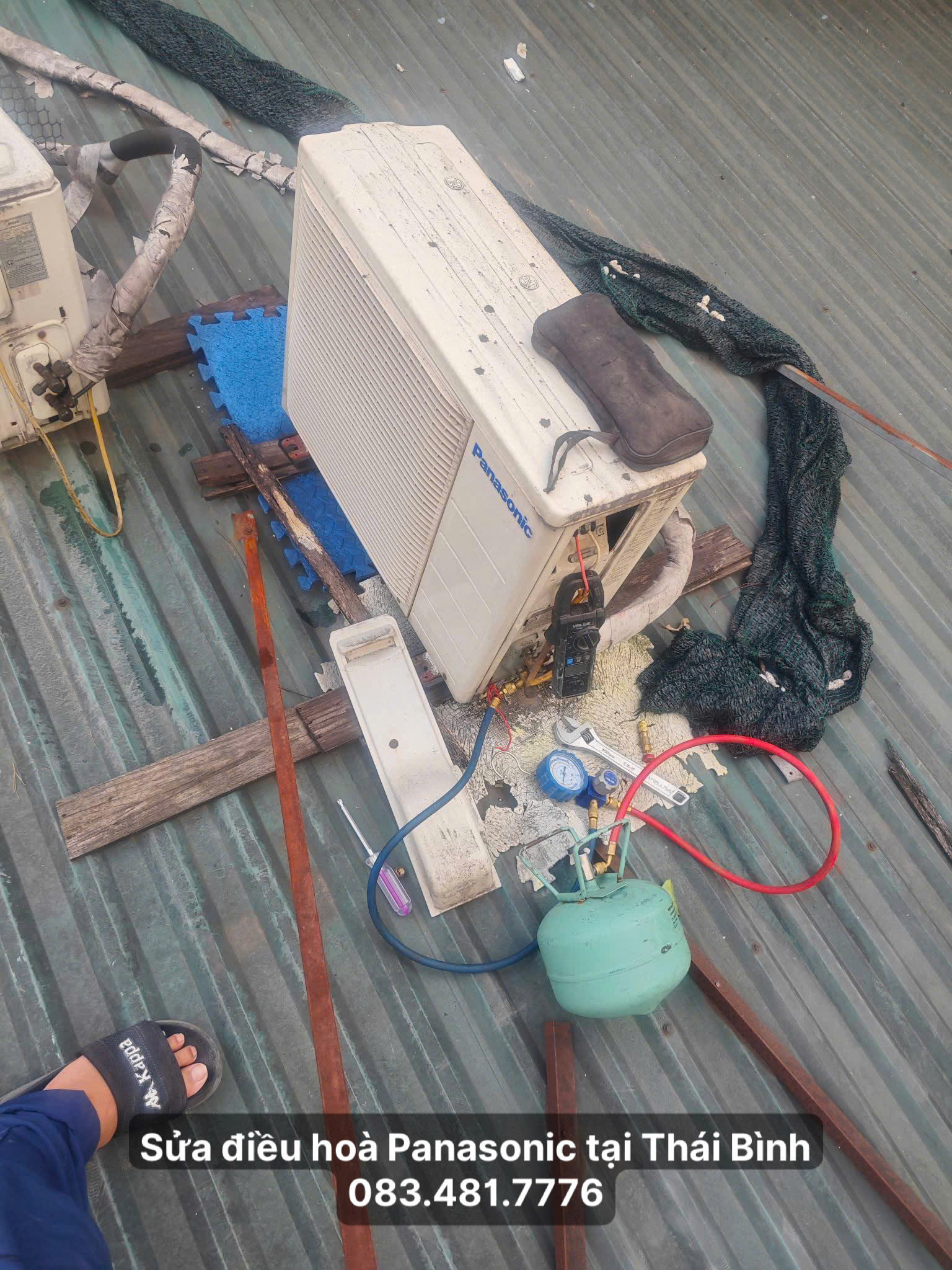 Sửa điều hòa Panasonic tại Thái Bình uy tín, có mặt nhanh, 0834817776