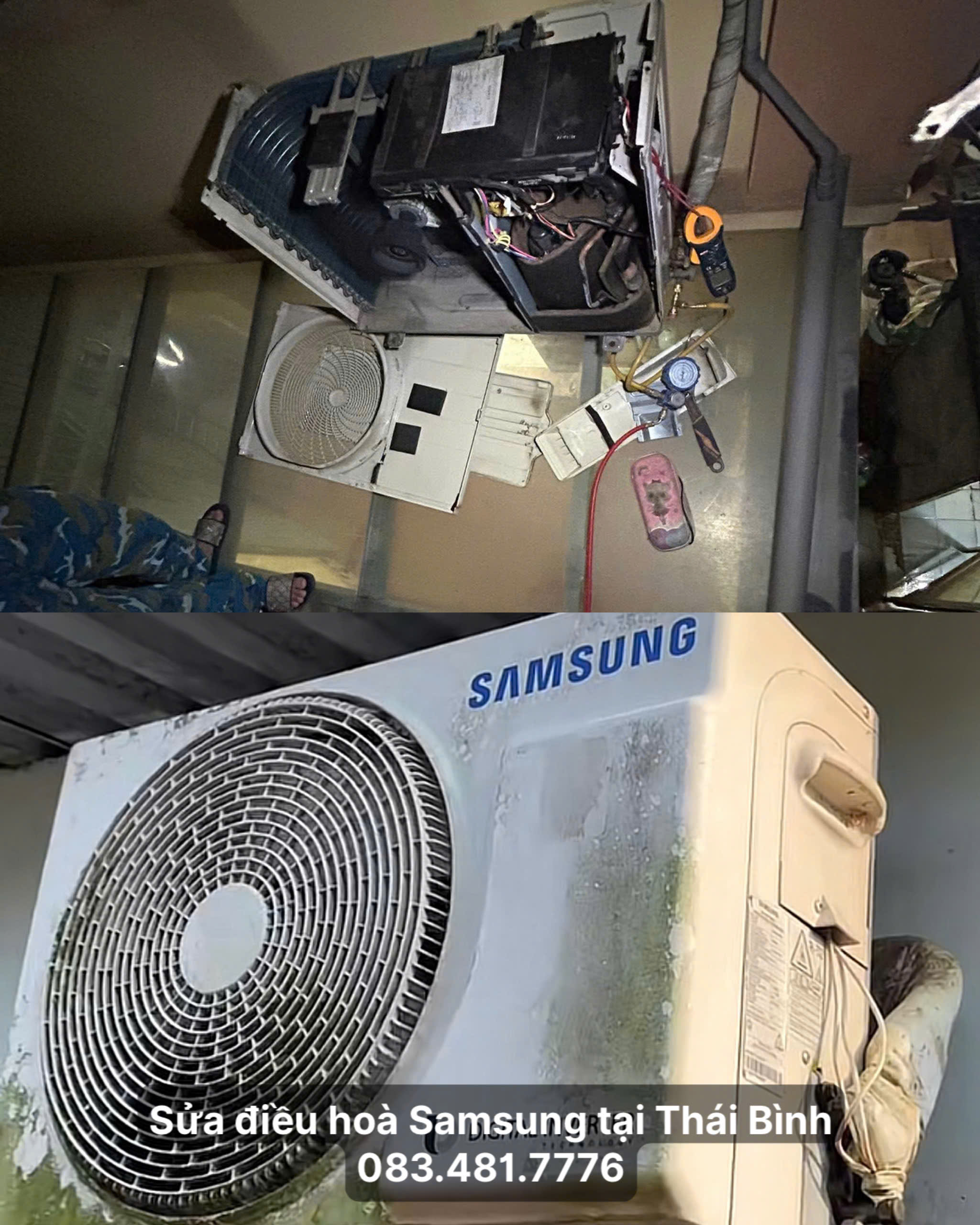 Sửa Điều Hòa Samsung Tại Thái Bình Uy Tín, Có Mặt Sau 30 Phút, 0834817776