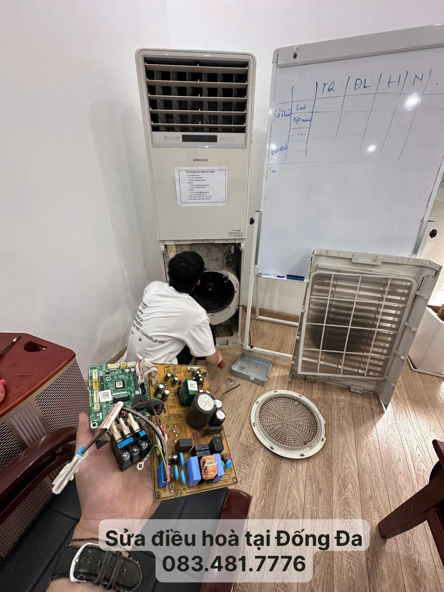 Sửa điều hòa tại Đống Đa, Sửa tại nhà, Uy tín, Có mặt nhanh 30 phút