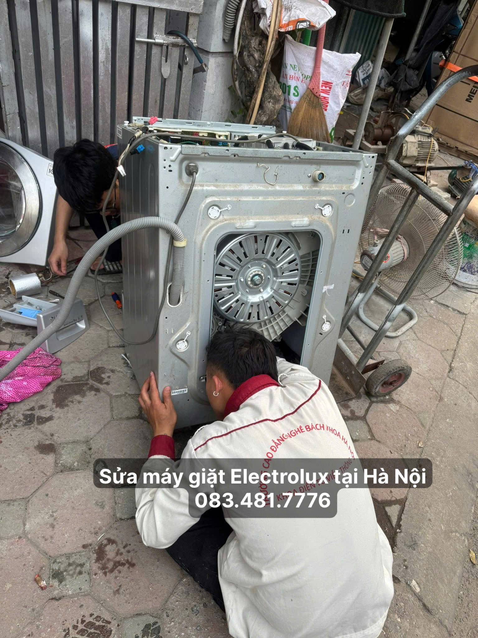 Sửa máy giặt Electrolux tại Hà Nội uy tín, sửa tại nhà, giá rẻ, 0834817776