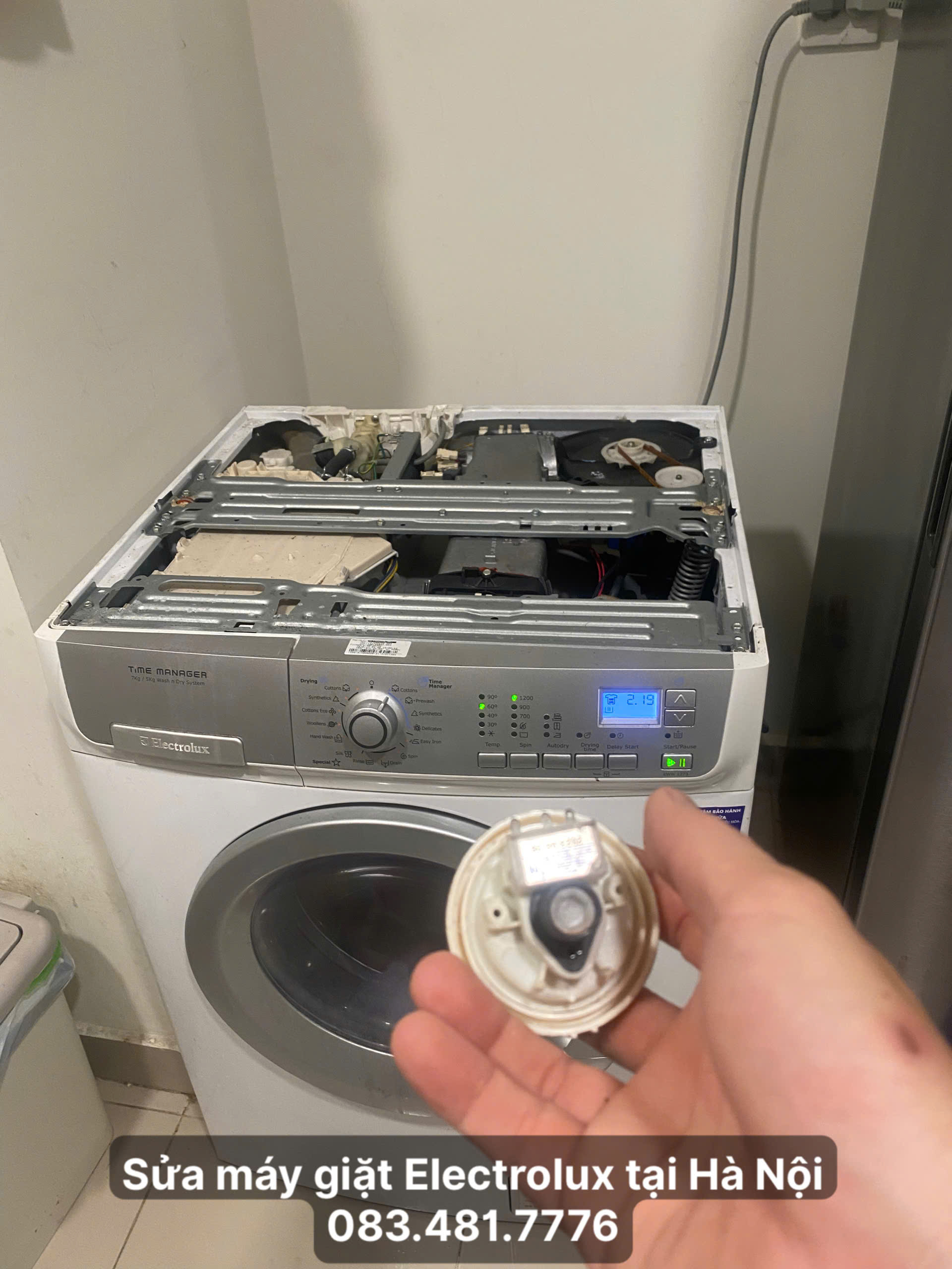 Sửa máy giặt Electrolux tại Hà Nội uy tín, sửa tại nhà, giá rẻ, 0834817776