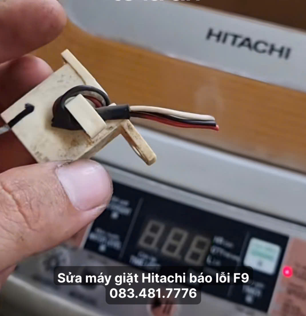 Máy Giặt Hitachi Báo Lỗi F9 Là Gì? Nguyên Nhân Và Cách Sửa Nhanh Tại Nhà