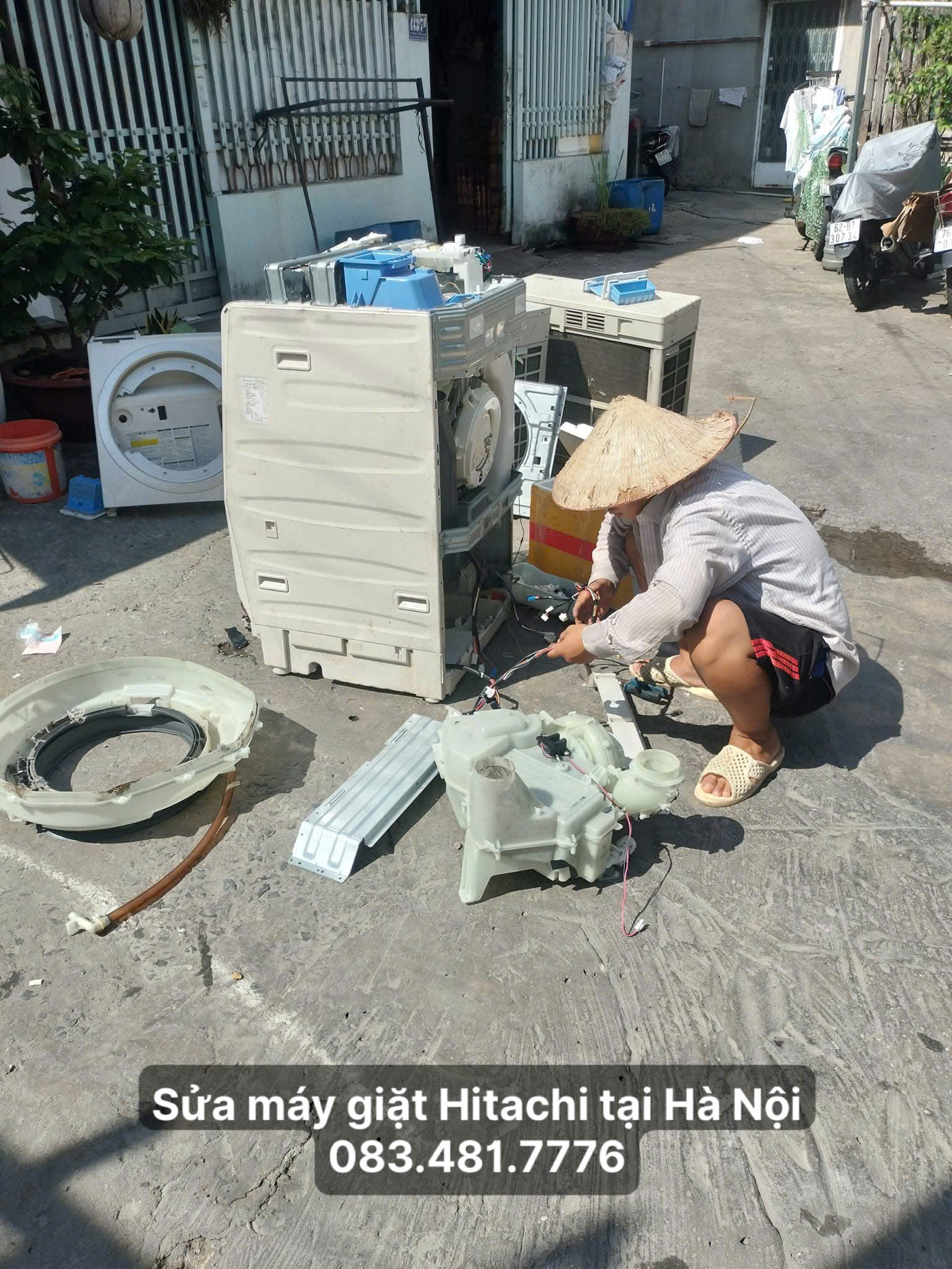 Sửa Máy Giặt Hitachi Tại Hà Nội uy tín, có mặt nhanh, giá tốt, 0834817776