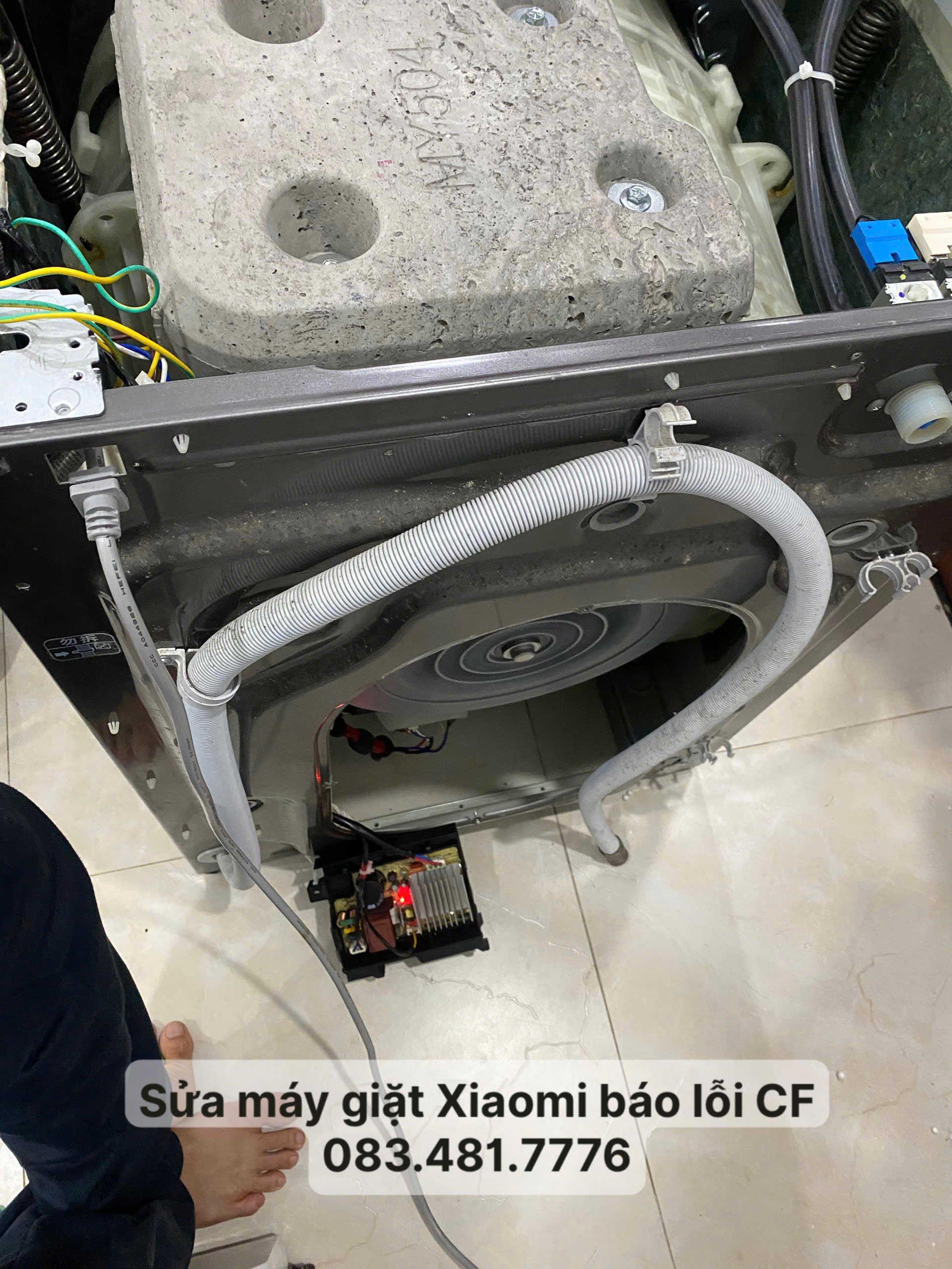 Máy Giặt Xiaomi Báo Lỗi CF Là Gì ? Nguyên Nhân Và Cách Sửa Nhanh Tại Nhà