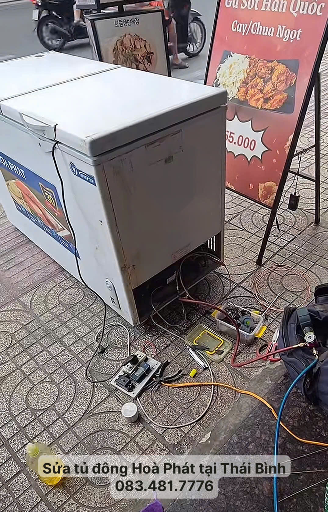Sửa tủ đông Hòa Phát tại Thái Bình nhanh chóng, uy tín 0834817776