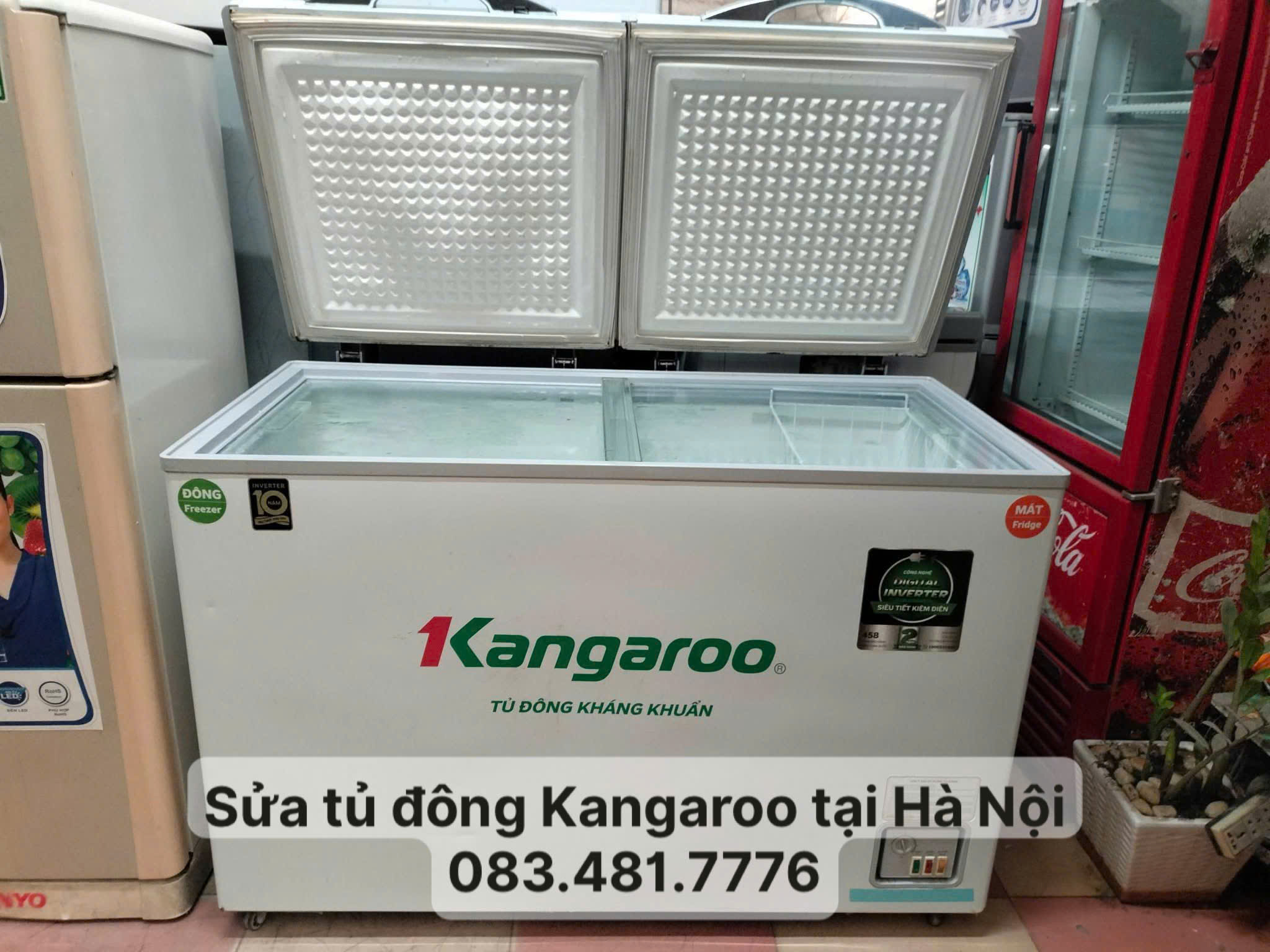 Sửa tủ đông Kangaroo tại Hà Nội giá rẻ, uy tín, có mặt nhanh chóng