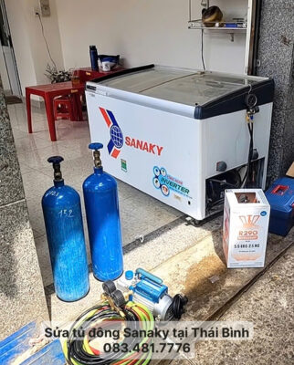 Sửa tủ đông Sanaky tại Thái Bình tận tâm, uy tín, có mặt nhanh 30 phút