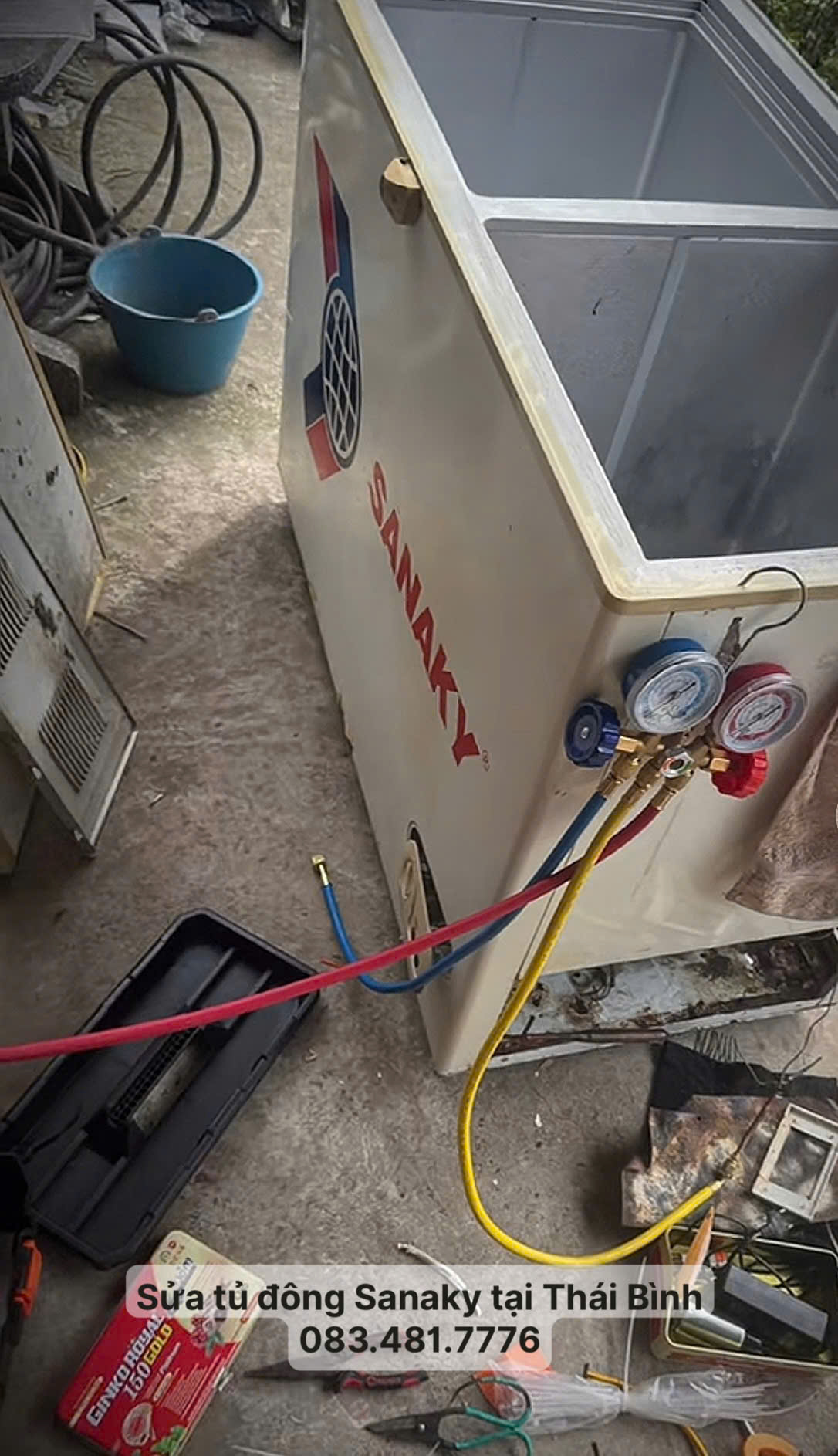Sửa tủ đông Sanaky tại Thái Bình tận tâm, uy tín, có mặt nhanh 30 phút