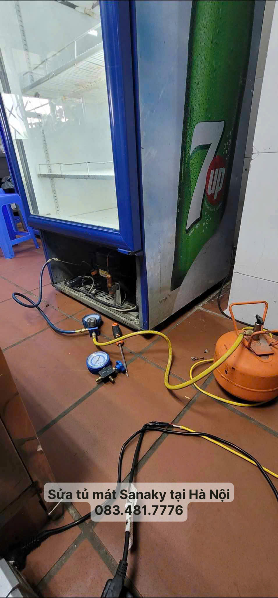 Sửa tủ mát Sanaky tại Hà Nội uy tín, Sửa tại nhà, Giá rẻ, 0834817776