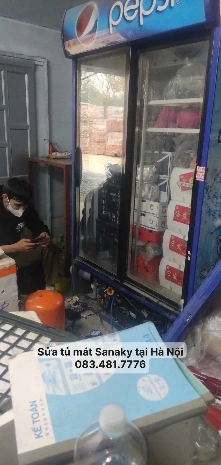 Sửa tủ mát Sanaky tại Hà Nội uy tín, Sửa tại nhà, Giá rẻ, 0834817776