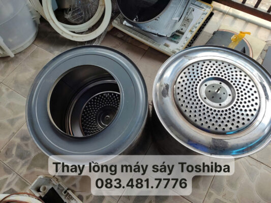 Thay Lồng Máy Sấy Toshiba Giá Rẻ Tại Hà Nội ,Thay Sửa Nhanh 30 Phút , Gọi 0834817776