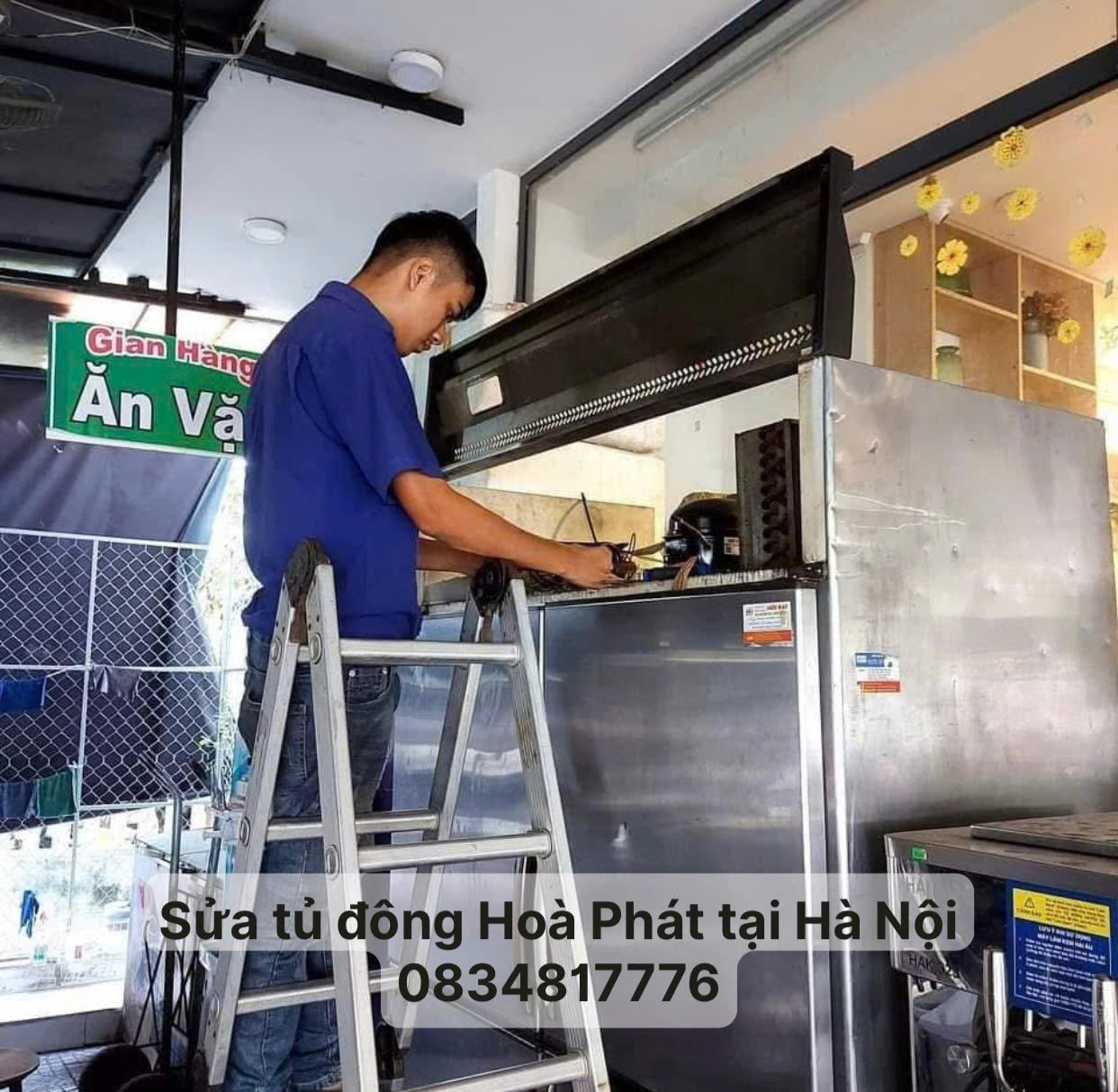 Thợ thay máy nén tủ đông Hòa Phát tại Hà Nội
