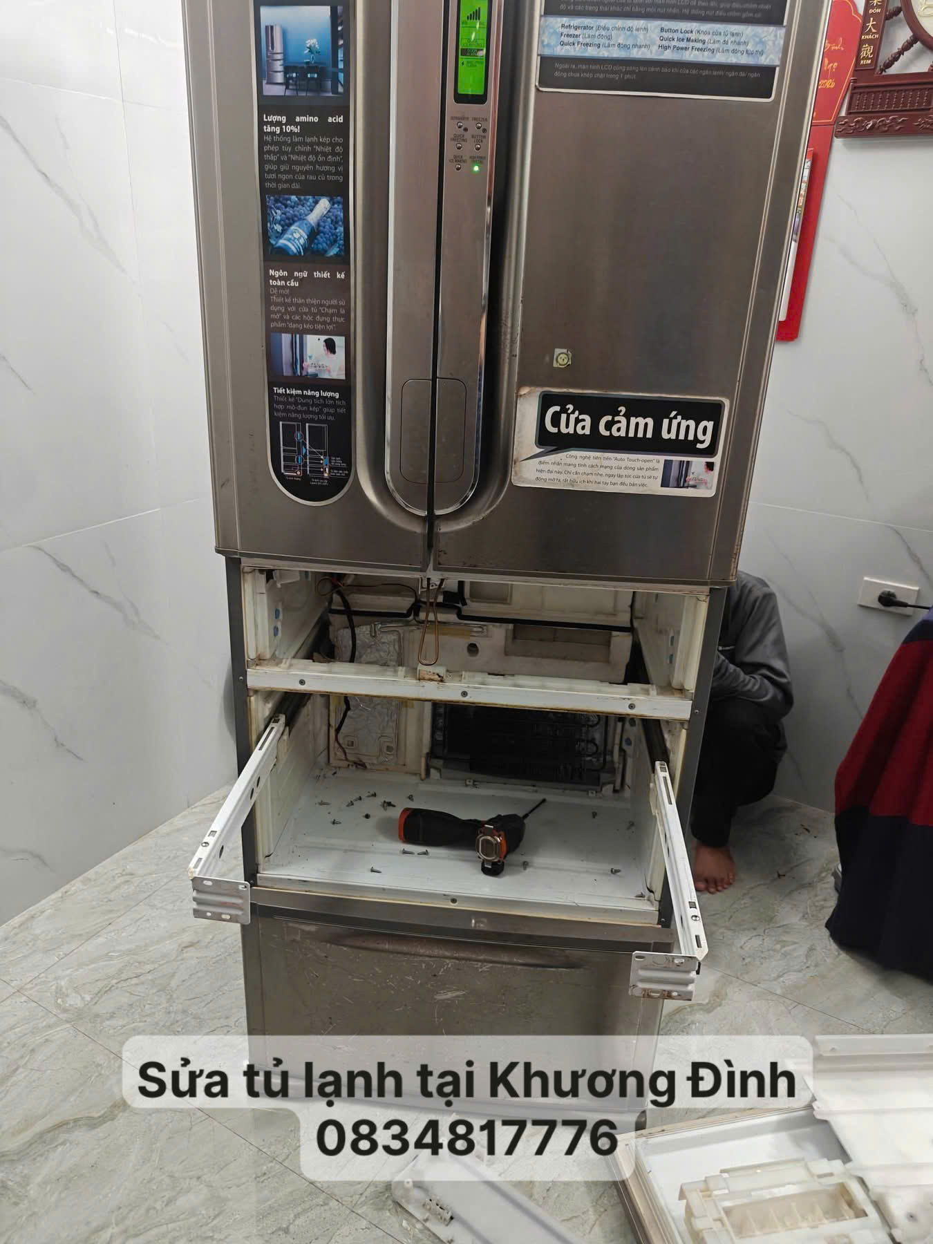 Thợ sửa tủ lạnh tại Khương Đình giá rẻ