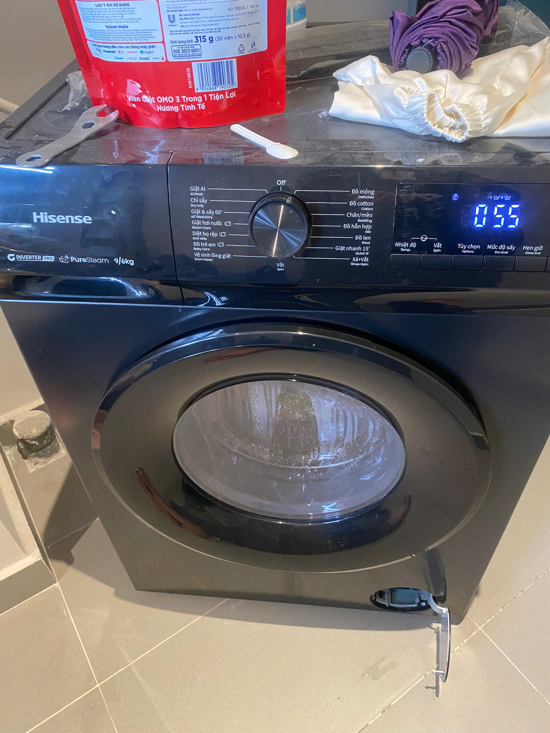 Bảo hành máy giặt Hisense tại Hà Nội chính hãng