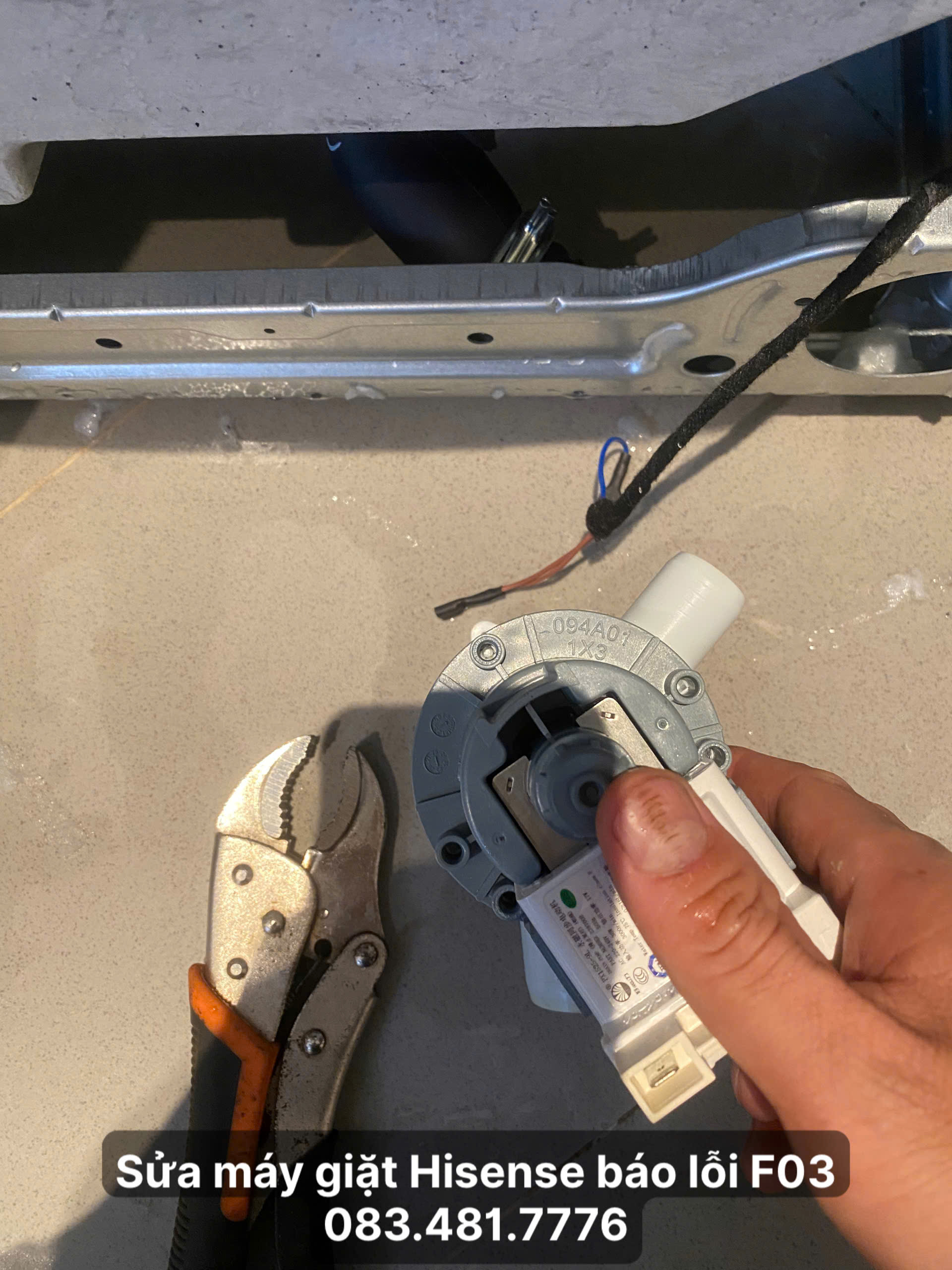 Máy Giặt Hisense Báo Lỗi F03 Là Gì? Nguyên Nhân Và Cách Sửa Triệt Để Tại Nhà