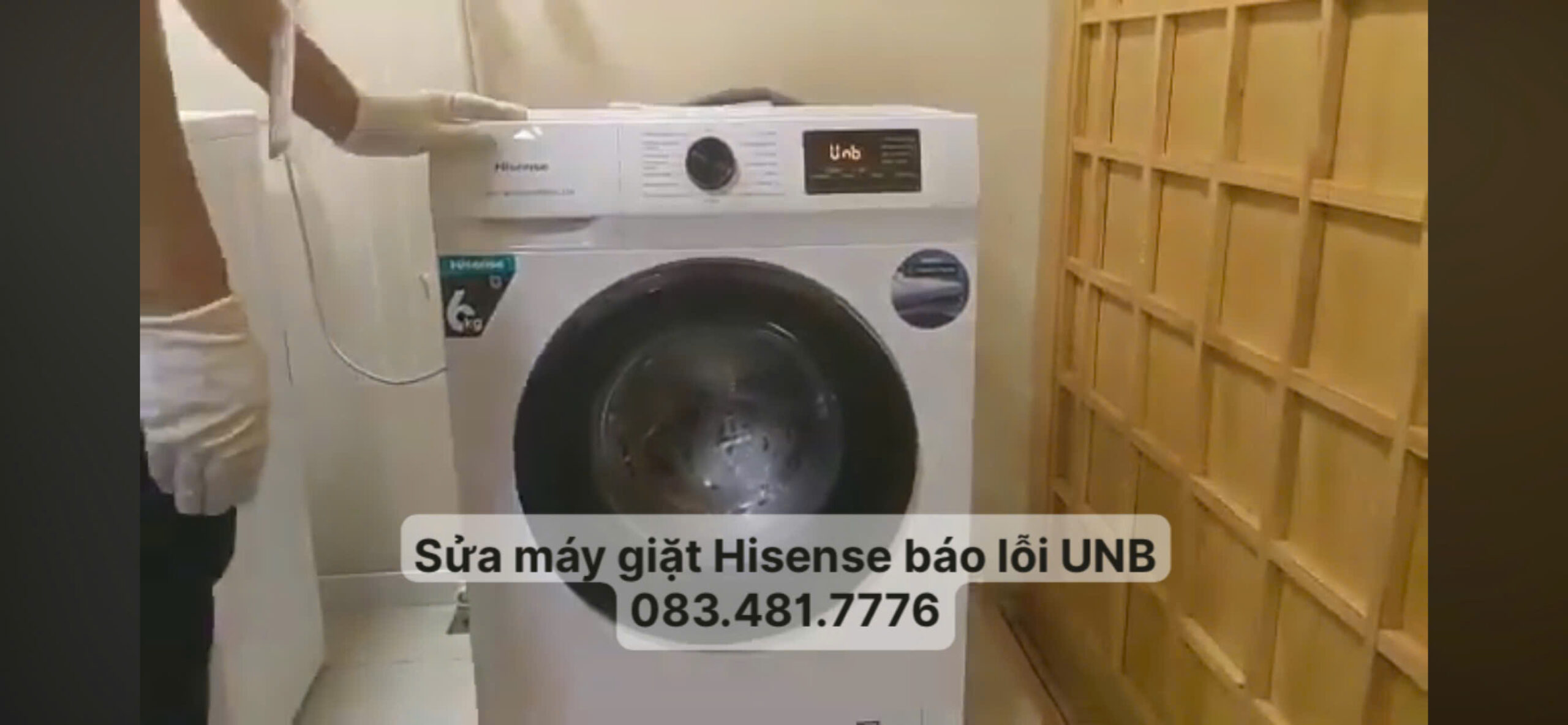 Máy giặt Hisense báo lỗi UNB ? Nguyên nhân và cách xử lí tại nhà