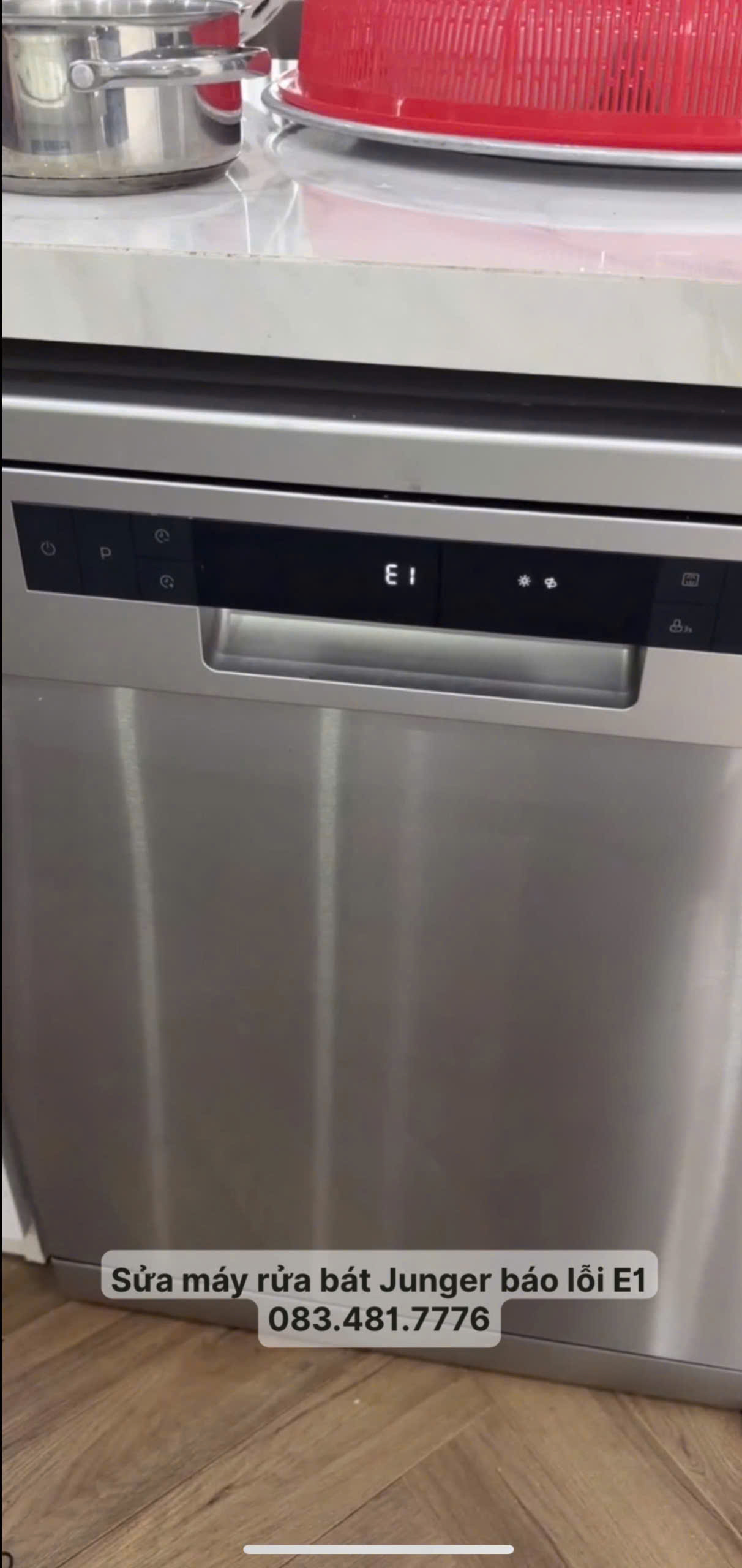 Máy Rửa Bát Junger Báo Lỗi E1 ? Nguyên Nhân Và Cách Sửa 1 Sửa máy rửa bát Junger báo lỗi E1 uy tin , giá rê